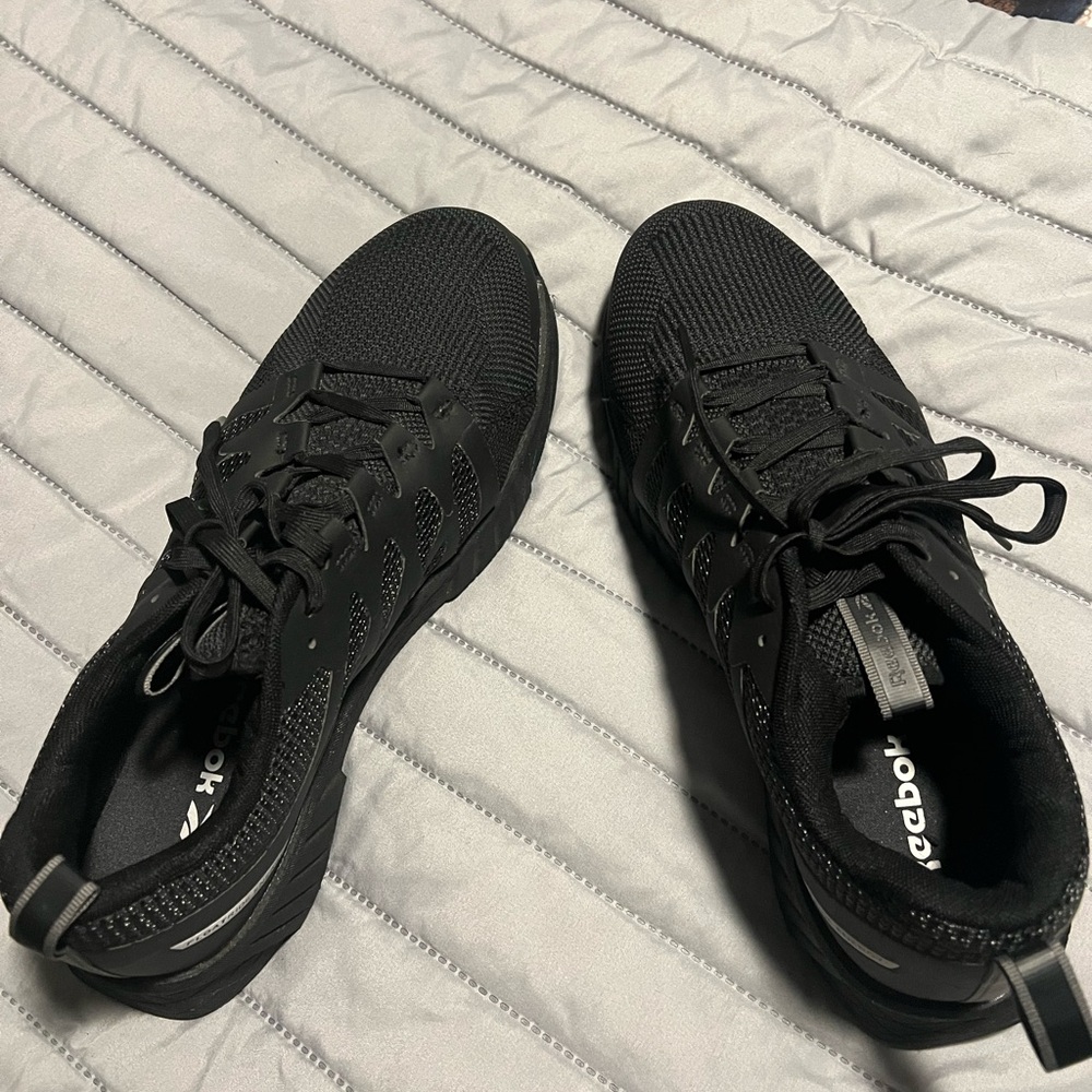 Reebok Men's Black Athletic Sneakers